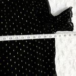 J.Crew NEW Black Lurex Chiffon Smocked Puff Sleeve High Neck Classic Top S Photo 7