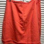 Anthropologie  MAEVE NWOT SKIRT SIZE 16- Front Slit Pockets and Midline Pleat Photo 5