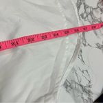 Veronica Beard  long sleeve poplin top puff shoulder white Sz M Photo 5