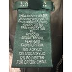 Lauren Ralph Lauren Coat Womens 2XL Green Down Puffer Faux Fur Hood Parka Winter Size undefined Photo 3