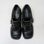 No Boundaries Vintage 90s  Black Heeled Loafers - Stormy Photo 3