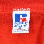 Russell Athletic Vintage 90s Panthers Red and Black Sweatshirt Photo 4