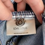Love Culture  Medium Wash Distressed Boho Denim Jacket A Photo 4