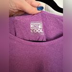 32 Degrees Heat 32 DEGREES COOL L Quick Dry Active Performance Tee Top NWT Heather Violet Photo 4