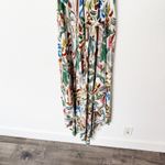 [World Market] Tropical Print Boho Oversized Jumpsuit NWT Size Small Medium S/M Green Photo 8