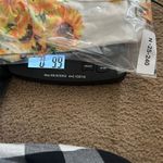 Source Unknown Women's Sunflower Print Spaghetti Strap Mini‎ Dress Size L Summer Casual Photo 9