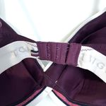 Tommy Hilfiger Burgundy Wiretree Bra with Light Lift Size: 34D Photo 2