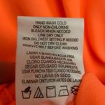 GB small tangerine, orange chiffon cross bodice elastic waist, flare sleeves Photo 4