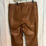 Good American NWT  Better Than Leather Faux Leather Good Icon Pants Photo 7