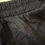 Blu Pepper Casual Crepe Wide-Leg Black Pants with Pockets Photo 1