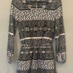 Decree Black and White Patterned Women's shorts romper Photo 0