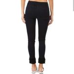 frame denim  | Byxbee Dark Wash Le High Skinny Jeans with Tiered Fringe- Size 28 Photo 4
