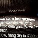 Burton  Lucky Snow Pants Dryride Durashell Abstract Relaxed Nylon Yellow Blue S Photo 6