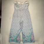 Lilly Pulitzer  Jumpsuit Wide Leg Sleeveless‎ Blue White Size 10 Photo 10