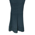 Ramy Brook Black Sleeveless Laser Hem Cutout Waist Knit Dress Size XS Photo 6