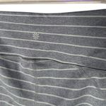 Athleta Stripe Salutation 7/8 Tight in Powervita Leggings Size Large Tall Gray Photo 2