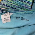 Aerie  Blue/Green Space Dye Textured Bikini Bottom - M Photo 1