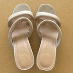Ann Taylor Elegant White Women's Sandals size 9 Photo 2