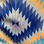 Intermix  Geometric‎ Print Wide Leg Pants in Blue Photo 6