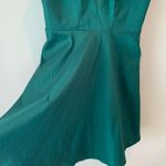 Minuet NEW Green Strappy Open Back Plunge Neckline Mini Party Dress Medium M Photo 3