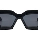 Black Vintage Cat Eye Style Sunglasses Designer Retro Shades Fashion Photo 1