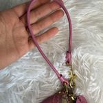 Coach y2k Pink Brown Signature Wristlet Photo 6