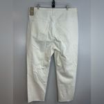 Madewell NWT  The Perfect Vintage White Denim Jeans Size 18W Photo 8