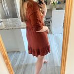 Hollister Co. Women's L Ruffle Hem Mini Dress Photo 4