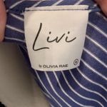 Olivia Rae Livi by  | Blue Striped Women's Top Photo 1