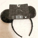 Disney  Minnie Mouse Ears Headband‎ with Silver Bow Photo 2