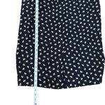 Liz Claiborne  Black Silk Vintage Midi Long Sleeve Dress Size 14 Photo 8