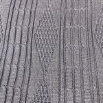 Womens 2 Piece Short Set XXXL Plus Cable Knit V Neck Stretch Summer Coastal Cool Blue Size undefined Photo 9