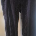 Lauren Ralph Lauren women's velvety dress pants slacks casual in black size 16. Photo 2