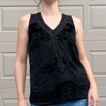 Anthropologie Meadow Rue by  Velvet Chiffon Boho Chic Blouse Top Medium Photo 1