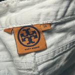 Tory Burch ‎ White Super Skinny Jean Zipper Ankle Detail Size 28 Photo 6