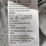 Peace Love World “Love is something you became” gray 100% modal t-shirt, size XL Photo 2