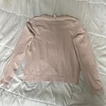 Athleta Womens Small S Long Sleeve Athletic Stretch Seamless Pullover Top Pink Photo 4