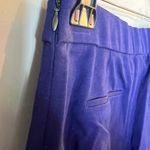 Elie Tahari  Women’s Navy Blue Button Detail Size Zip Pants Size 6 Photo 4