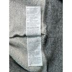 Gray Miles by Madewell Embroidered Trim Crop Oversize Sweatshirt Beautiful, XS Photo 8