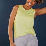 ALBION FIT Albion Butter Yellow Knot Tank small Photo 0