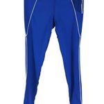Satva Womens Leggings Full Length Moisture Wicking Shaping Cobalt Blue Size S Photo 0