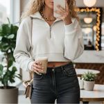 We Wore What  half zip hoodie Photo 3