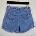 American Eagle  Outfitters Mom Shorts Denim Jean High Waist Rise Women's Size 2 Photo 6