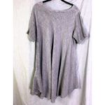 lamb Linen Gray Lagenlook Dress Minimalist Artisanal Tunic Scandinavian Style L Size L Photo 8