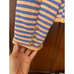 Pretty Garden striped poly knit blazer size L Photo 5