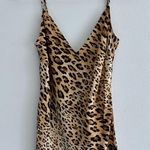 frame denim 100% silk animal print tank top Photo 4