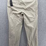 Banana Republic Women's Pants Beige Textured Hampton Pant Size 14 Straight Leg Photo 1