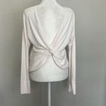 Abercrombie & Fitch Abercrombie Twist Back Long Sleeve Knit Top Size XS Photo 2