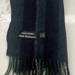 John Hanly Cashmere Wool Scarf made in Ireland Black Photo 0