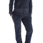 Black Velour Tracksuit Photo 0